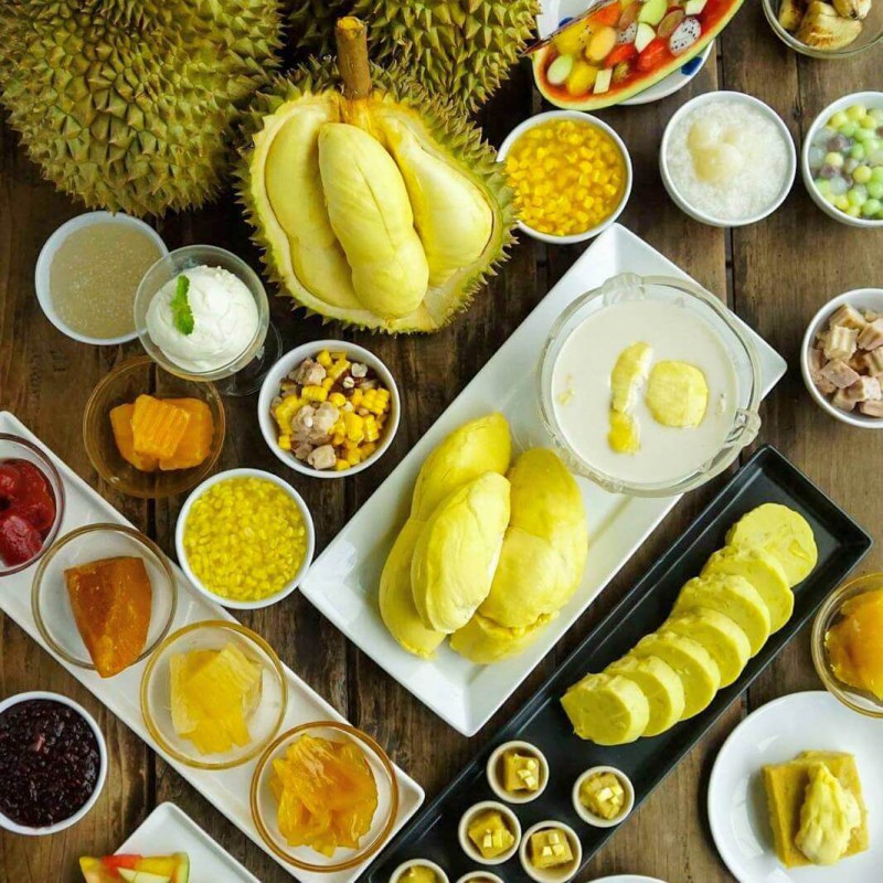 Buffet trái cây Baiyoke tầng 18