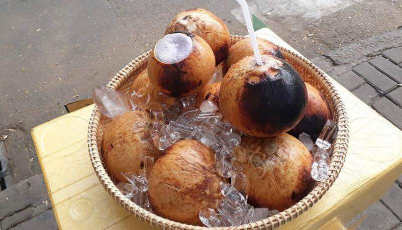 Dừa nướng Thái Lan