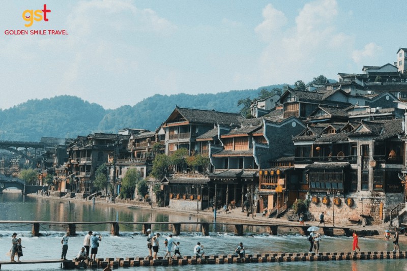Thời tiết mùa thu ở Trung Quốc rất dễ chịu