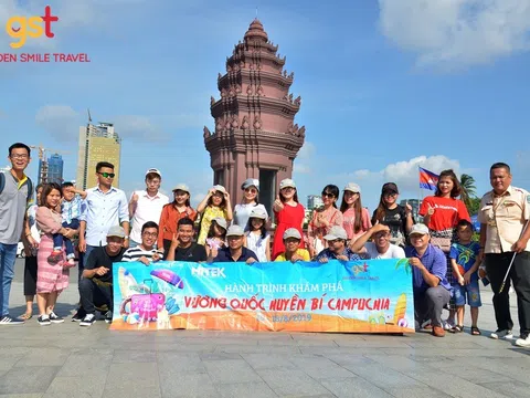 [NGƯỜI ĐƯA TIN] Tour khách đoàn Golden Smile Travel: Du lịch đoàn kết, đẳng cấp doanh nghiệp