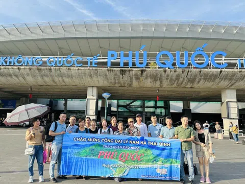 HÀNH TRÌNH KHÁM PHÁ VÀ NGHỈ DƯỠNG CÙNG ĐOÀN TỔNG ĐẠI LÝ NAM HÀ THÁI BÌNH TẠI ĐẢO NGỌC PHÚ QUỐC (23/10 – 25/10/2022)