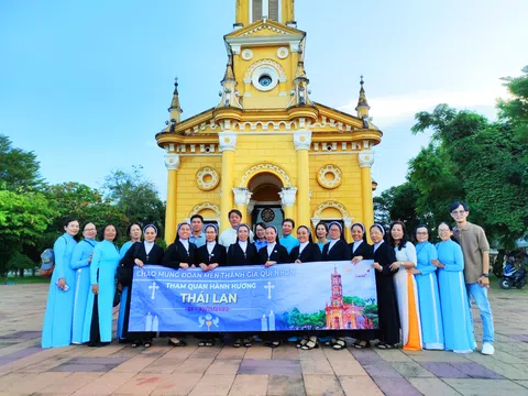 SÁNH BƯỚC CÙNG ĐOÀN MẾN THÁNH GIÁ QUY NHƠN TRONG CHUYẾN HÀNH HƯƠNG VÀ THAM QUAN TẠI THÁI LAN “SAH–WAH–DEE, THAI!” (23/11 – 27/11/2022).