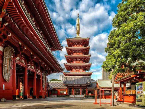 Chùa Asakusa - Nơi tôn giáo và văn hóa đậm chất Nhật Bản