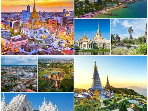 Khám phá 10 thành phố Thái Lan xinh đẹp và nổi tiếng nhất