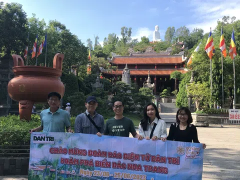 CHƯƠNG TRÌNH DU LỊCH ĐẶC BIỆT 2023 CÙNG ĐOÀN BÁO ĐIỆN TỬ DÂN TRÍ KHÁM PHÁ BIỂN ĐẢO NHA TRANG