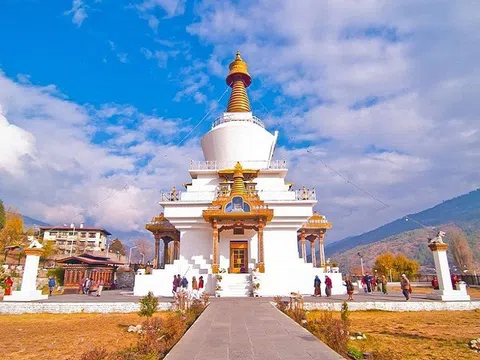 Bảo tháp Chorten - Đài tưởng niệm quốc gia Chorten của Bhutan