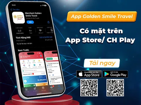 MERCHANT GOLDEN SMILE TRAVEL  - Ứng dụng booking dịch vụ và quản lý dành cho Đối tác